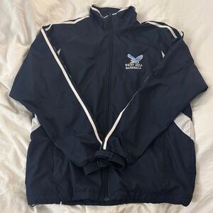 West Hill Baseball Navy Jacket